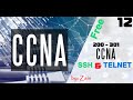 12. CCNA 200 301 Remote Access Cisco IOS CLI (SSH &amp; Telnet) |By Eng_Zain Arabic