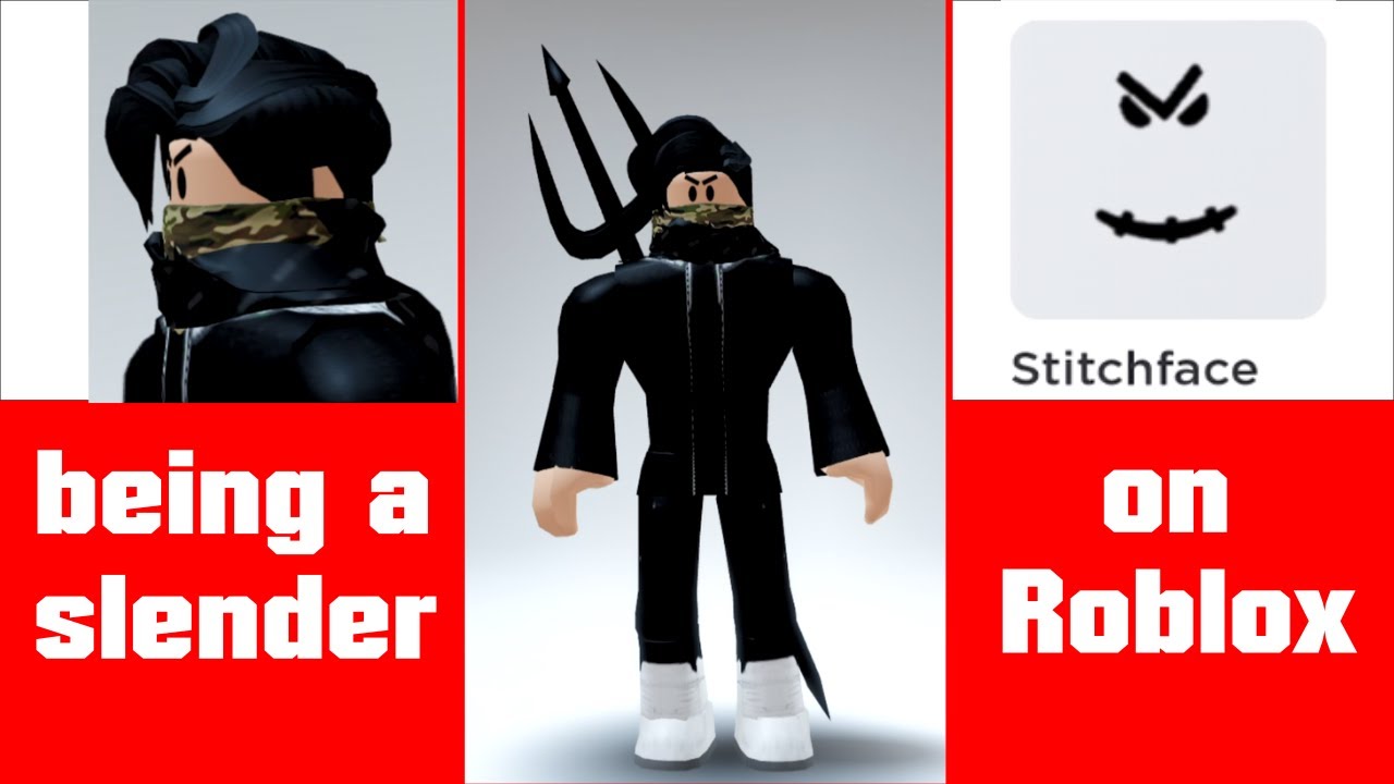 Roblox Slender How To Become A Slender In Roblox Slender Outfits Youtube - how to make a slender outfit in roblox