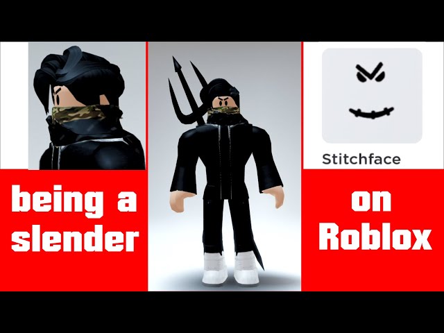 Roblox Slender How to become a slender in Roblox Slender outfits 