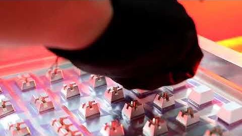 Process on customize keycaps set from design to production (A to Z)