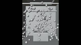 Viewport vs Render in Blender - Physics Animation - CGI #blender #animation #cycles  #3d, #cgi #b3d