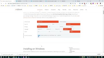 Pytorch：2.1 pytorch的安装方法