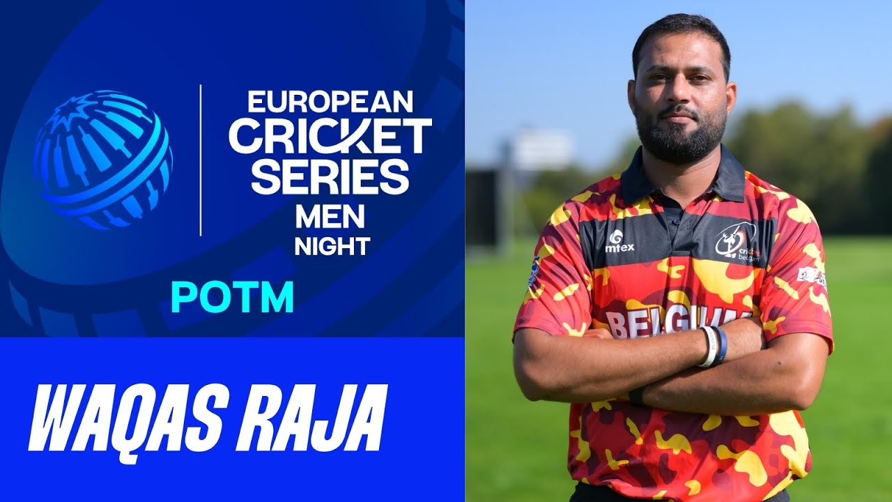 POTM Match 16: W.Raja - HAS vs ANT | Highlights | ECSN Belgium, 2025 | 5 May 2025 | ECSN25.048