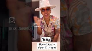 Live Performance Today at Slover Library in Norfolk, VA #nickiam #757 #norfolk #va #shorts