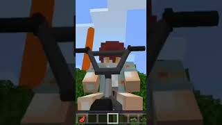 Minecraft ,I Ride  Bicycle #minecraft  #bicycle screenshot 5