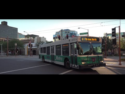 valley metro new flyer d40lf bus 6570 on the 8n 7th ave north youtube new flyer d62lfa