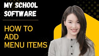 How to Create & Manage Menu Items in My School Software screenshot 3