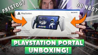 Peguei o CONTROVERSO PlayStation Portal! - Unboxing e Primeiras Impressões