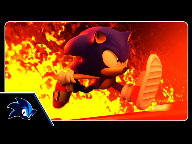Sonic Runs for his life - Animation class=