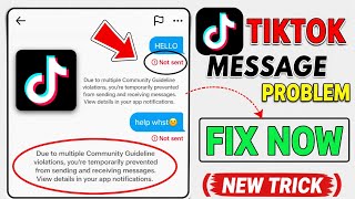 TikTok Message Not Receiving Issue Solve Live 😱 (100% Working)