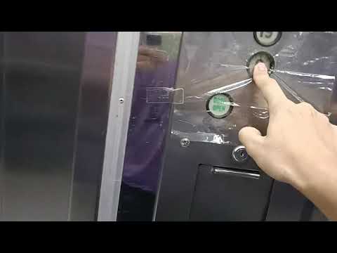 [乘搭體驗猶如東芝]北角工業大廈三菱貨用升降機