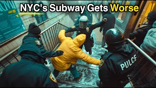 Dying City Criminals Take Back Nycs Subway