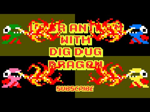 【Title Screen】USSR Anthem with Dig Dug Dragon／ソビエト連邦国歌とDig Dugドラゴン