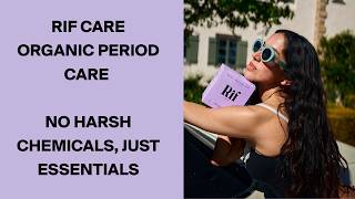 Rif Care LIVE shopping with Solange on Amazon live pads, tampons,  and thong panty liners #rifcare