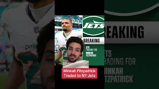 Minkah Fitzpatrick trade to NY Jets #nflnews #minkahfitzpatrick #nyjets #miamidolphins