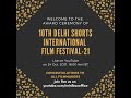 Award ceremony 10th delhi shorts international film festival21  miniboxoffice