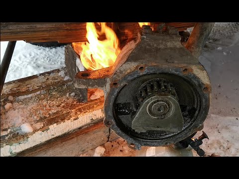 Убитый УАЗ за 40т.р. Восстановление. Передний редуктор, поворотный кулак, тормоза. Проблемы. 5