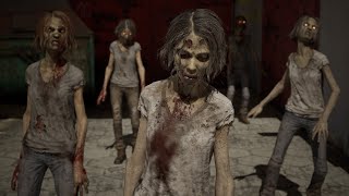 Zombie Girl AD - Unity Asset Store Model