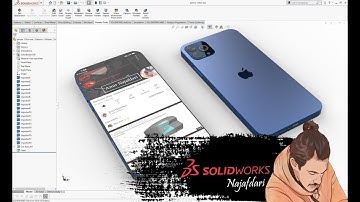 How to design Iphone 12 in Solidwork for Beginner