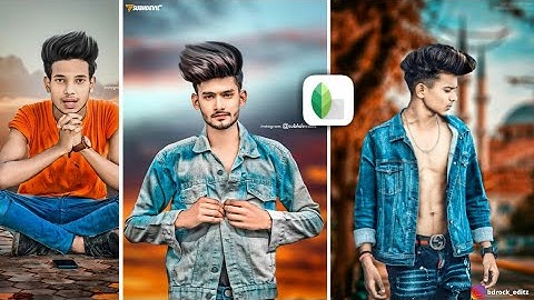 Snapseed CB Editing Stylish Photo Editing 🔥 | Sanpseed Background Change |Bdrock Editz