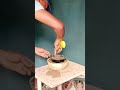 Making a mini bonsai.