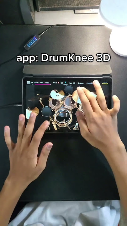 #drumknee3d cover 🔥 BEST DRUM APP by @egitrealdrum_drumknee3D