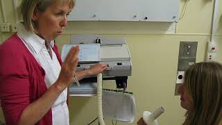 Bellows spirometer