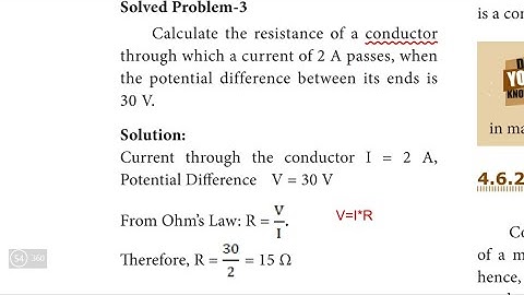 TN 10th SCIENCE PHYSICS |Unit 4 ELECTRICITY INTERIOR SOLVED PROBLEMS part-3 | Qn.3 | sums in tamil