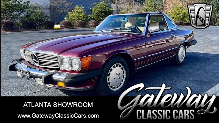 1989 Mercedes Benz 560SL Gateway Classic Cars #2191-ATL