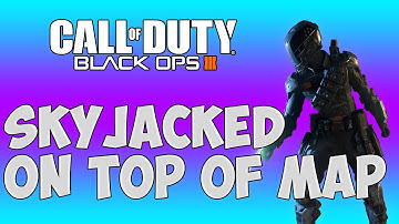 NEW SOLO ON TOP OF MAP SKYJACKED GLITCH 1.08 Black Ops 3