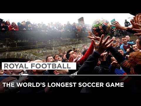 The Royal Shrovetide Football Match: Up'Ards vs Down'Ards 2025 | AD1Z