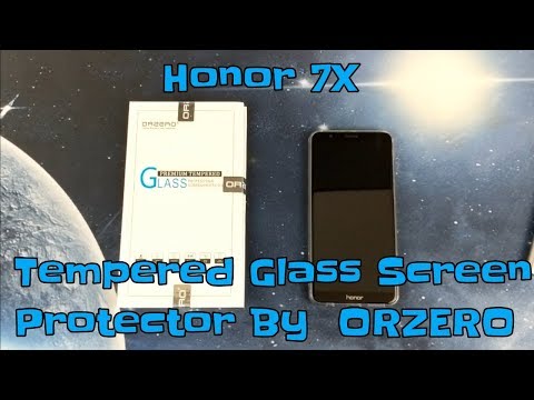 Honor 7X Glass Screen Protector from ORZERO