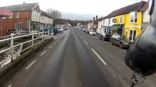 A Ride Through Stockbridge in Hampshire
