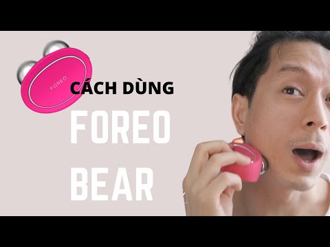 Cách sử dụng FOREO BEAR