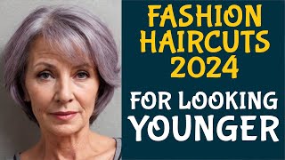 FASHION Bob Haircuts 2024! For OLDER WOMEN 50 Plus