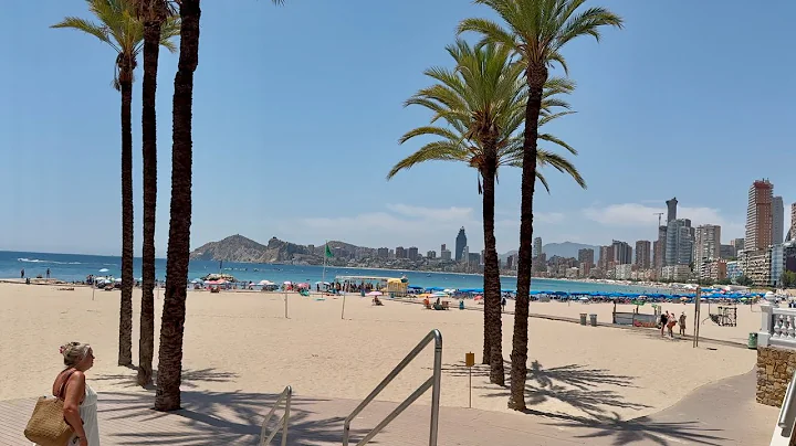 Spain Benidorm live cam. Poniente beach now