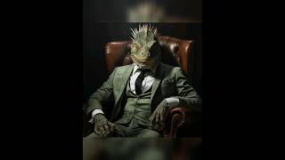 Mr Lizard By Ai