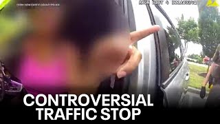 Bodycam video shows controversial traffic stop scuffle between Delaware officers and woman