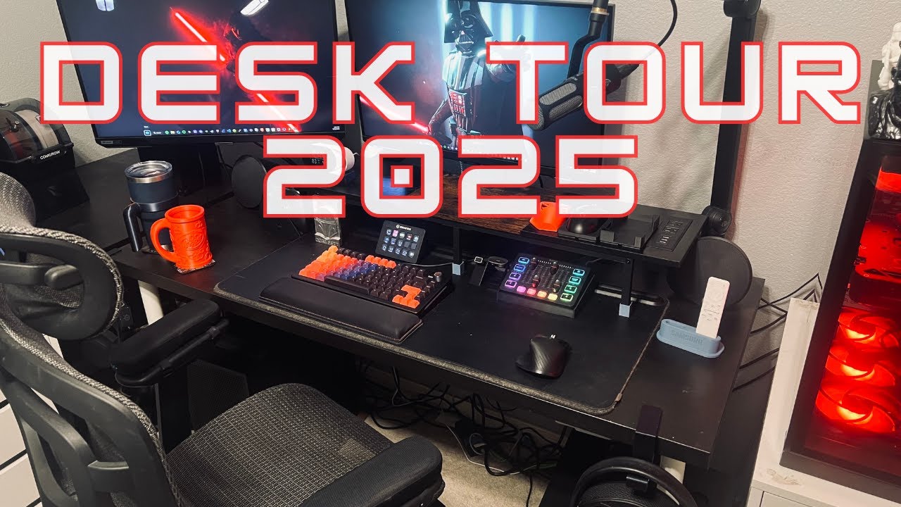 My Functional Gaming + Work Desk Setup (2025 Tour)
