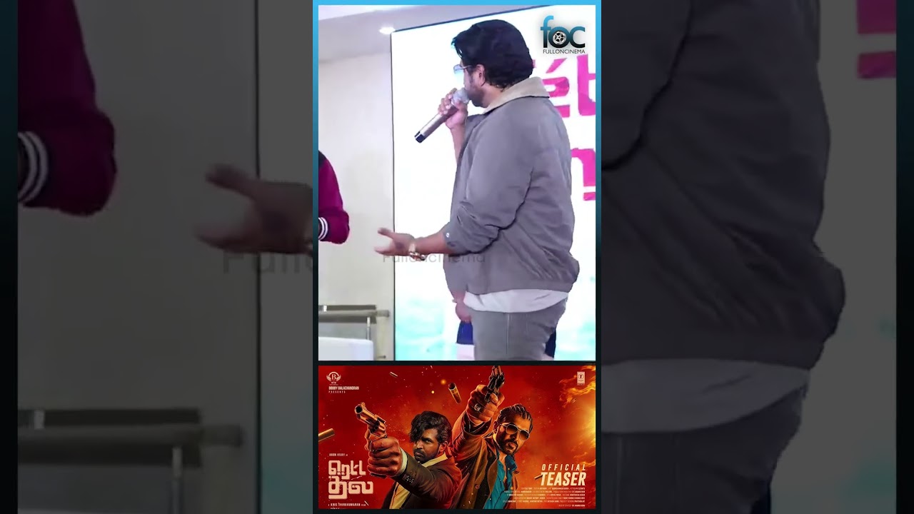 AJITH SIR-க்காக வச்சிருந்த TITLE 😍🔥 Arun Vijay | Rettai Thala