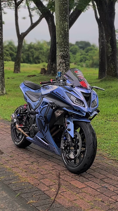 modifikasi simple kawasaki ninja 250 fi  old ala ala moge 🔥 #kawasaki