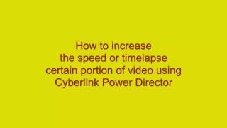 How to speed up a portion of video or give Timelapse effect screenshot 1