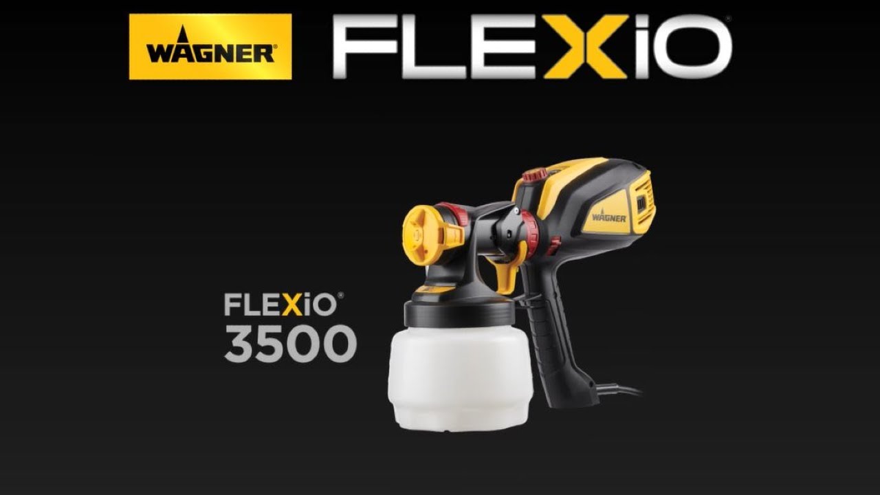 Wagner FLEXiO 3500 Paint Sprayer Overview