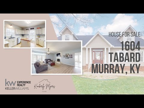 1604 Tabard, Murray, KY home video tour