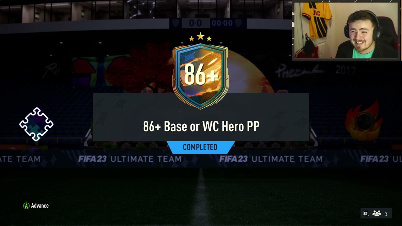 Opening my 86+ BASE or WC HERO PLAYER PICK 😱 FIFA 23!!