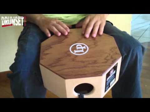 LP Octo Snare cajon, test - YouTube