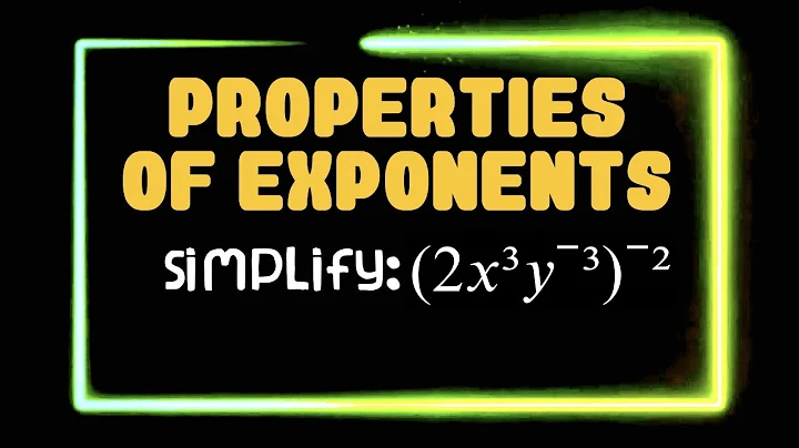 Simplify: (2𝑥³𝑦⁻³)⁻²
