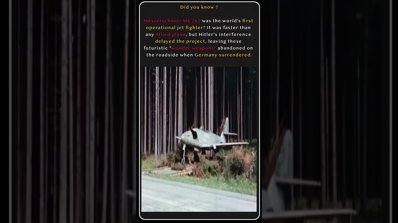 Where Did Hitler's Secret Jets Go?