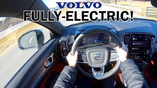 TORQUE MONSTER -- 2021 Volvo XC40 Recharge \/\/ POV Test Drive (3D Binaural Audio)