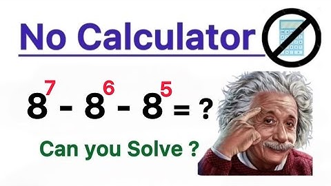 Nice Exponent Simplification Math problem | Math Olympiad | No Calculator
